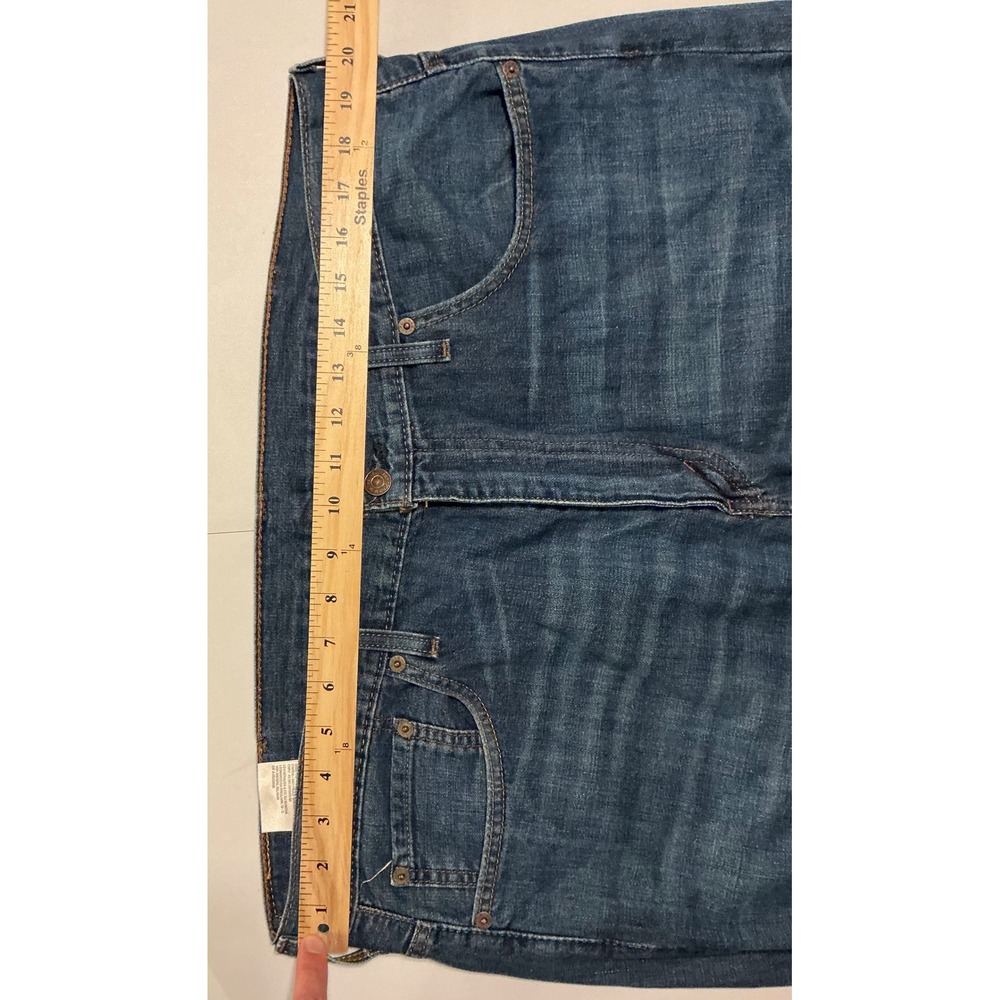 VTG Y2K Levis 569 Baggy Wide Leg Loose Straight Jeans Mens 38x34 (fits 40x33) - Picture 6 of 7
